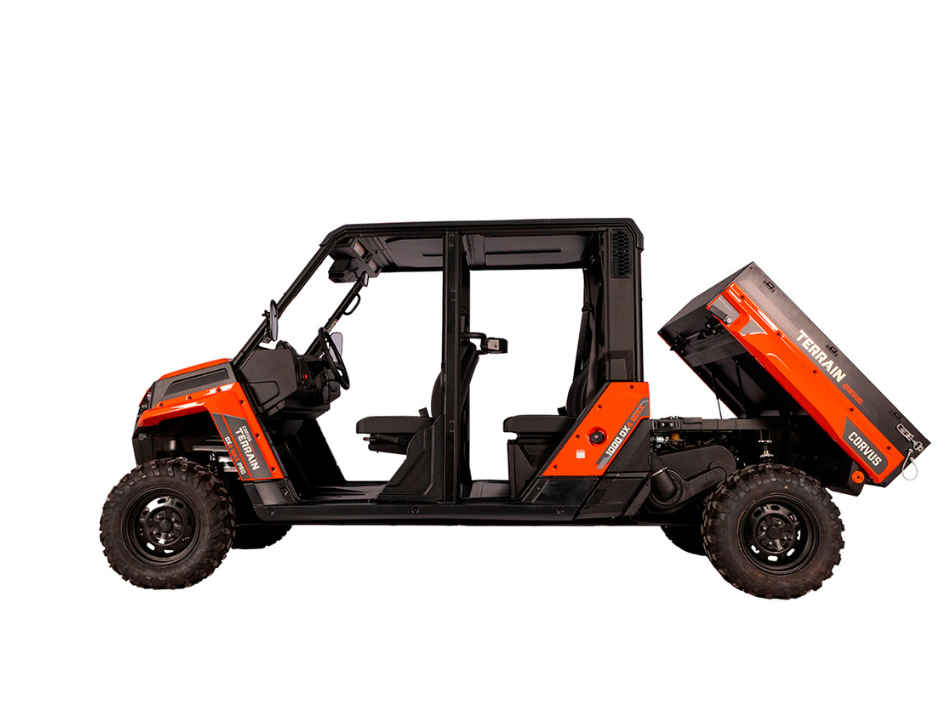 Corvus Terrain MAX – ново поколение 4 - 6 местни UTV машини за професионална работа