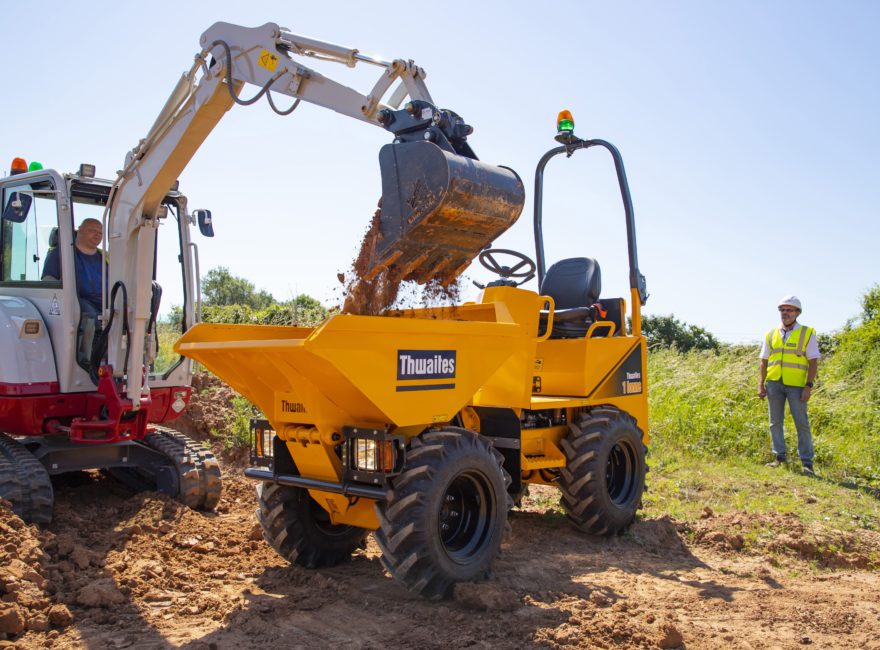 1-Tonne Dumper Thwaites Hi Tip