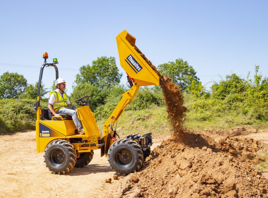 1-Tonne Dumper Thwaites Hi Tip
