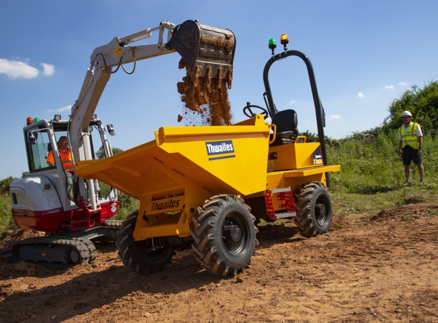 2 Tonne Front Tip Thwaites Dumper