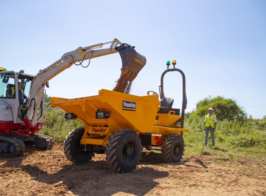 3 Tonne Front Tip Dumper Thwaites