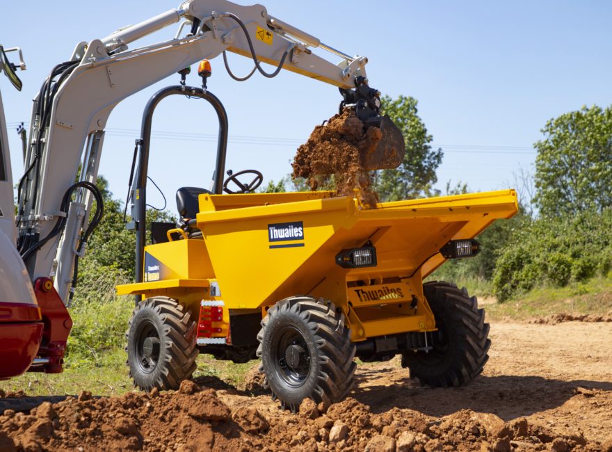 3 Tonne Front Tip Dumper Thwaites