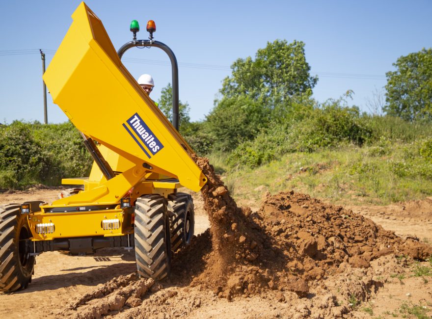 3 Tonne Power Swivel Dumper Thwaites