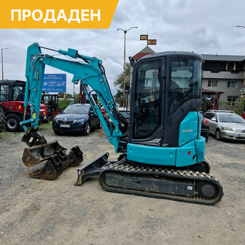 Верижен багер Kobelco SK34SR-7