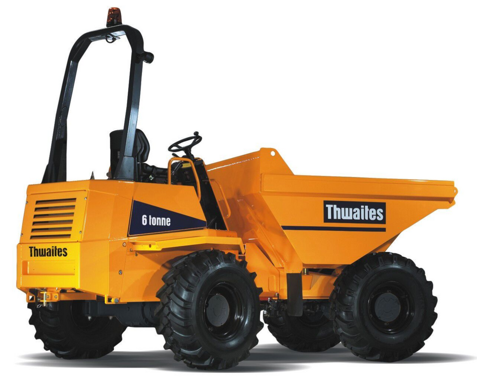 Дъмпер Thwaites 6 тона с предно изсипване на коша (6 tonne Front Tip)